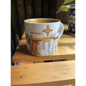 Starbucks Arizona You Are Here‎ Mug YAH 2015 Collection Coffee Cup 14oz.